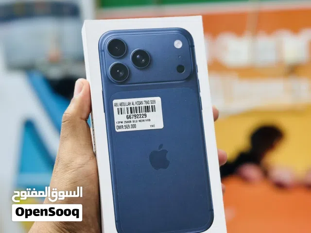 iPhone 17promax256Gb Brand New Blue Color Official Apple Arabic verified Phone