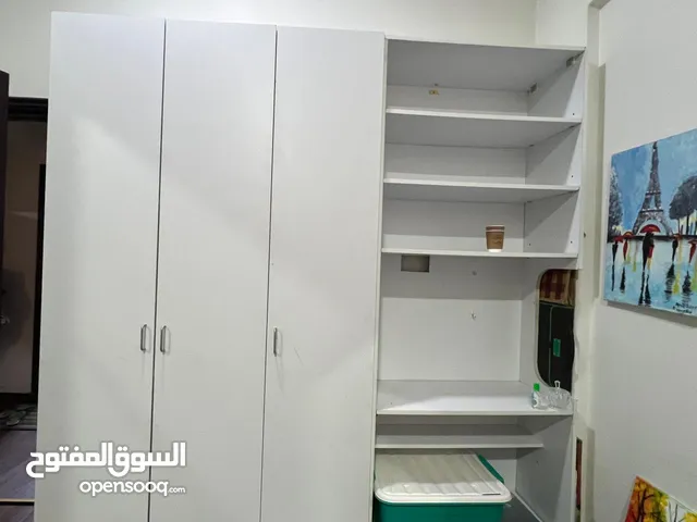 Custom made cupboard & IKEA office chair in good condition for sale