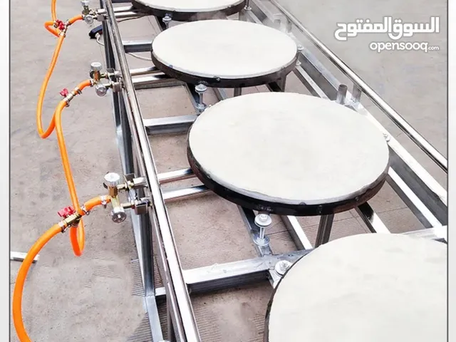 طوبج (الخبز العماني) شبه آلي - آلة صناعة خبر الرقاق او الرخال