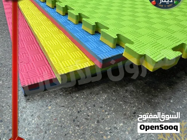 ارضيات مضغوط فوم مقاس : متر ×متر / سماكة : 2.50 سم / تتحمل وزن : 400 كغ / منتجاتنا اصلية % .100