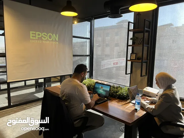 مكاتب مشتركة مفروشة للايجار اليومي الاسبوعي الشهري