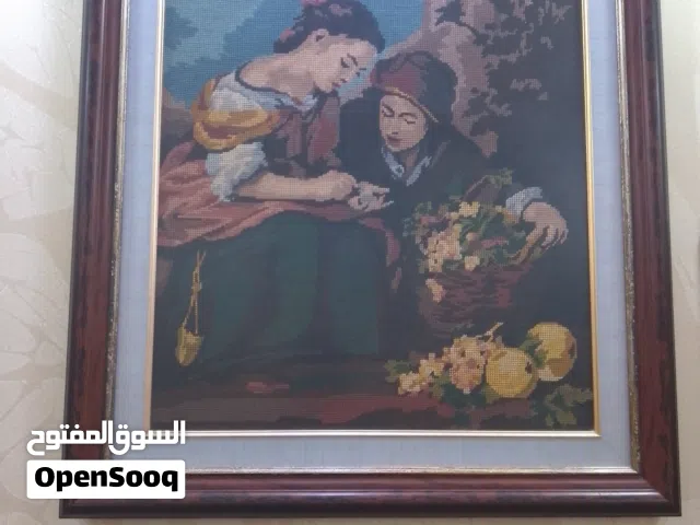 لوحات فنية يدوية قديمة ولها معنى عريق