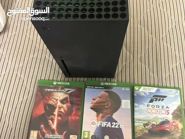 Xbox Series X with one controller and 3 CD Games