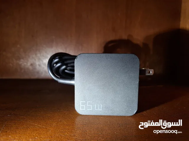 شاحن لابتوب asus (65) واط اصلي امريكي