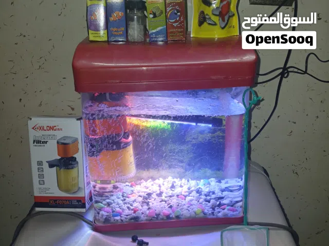 حوض سمك استعمال شهر  عرض30×22 ارتفاع37 السعر1700 قابل للنقاش
