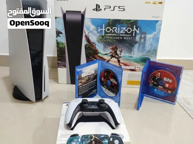 PlayStation 5 Console Bundle with 2 Controllers + 2 Games (MW3 - RD2)