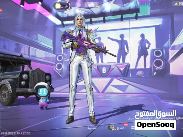حساب ببجي للبيع اقره الوصف