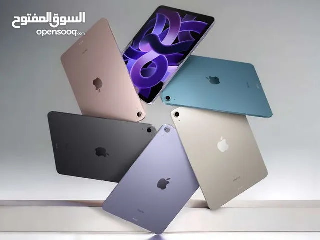 Apple ipad air 5 64 كفالة وكيل رسمي ايباد جديد مسكر في الكرتونة نو اكتف ايباد اير 5