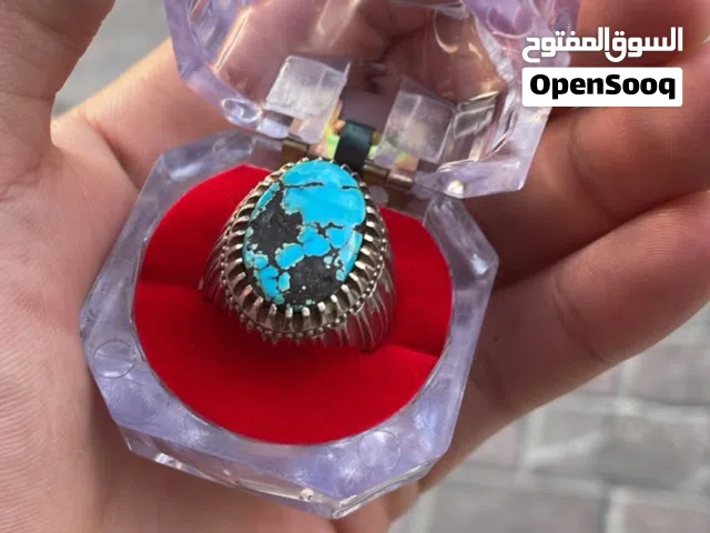 للبيع خاتم فضه فيروز نيشابوري