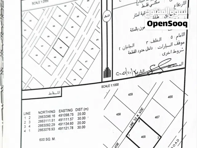 Residential Land for Sale in Al Batinah Saham