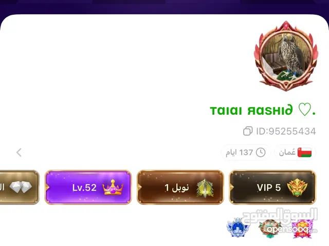 Accounts - Others Accounts and Characters for Sale in Buraimi