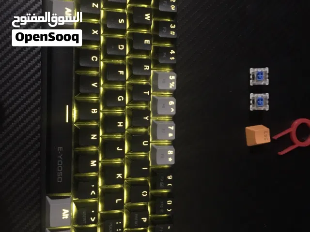 كيبورد قيمنق ميكانيكل قابل للتفاوض