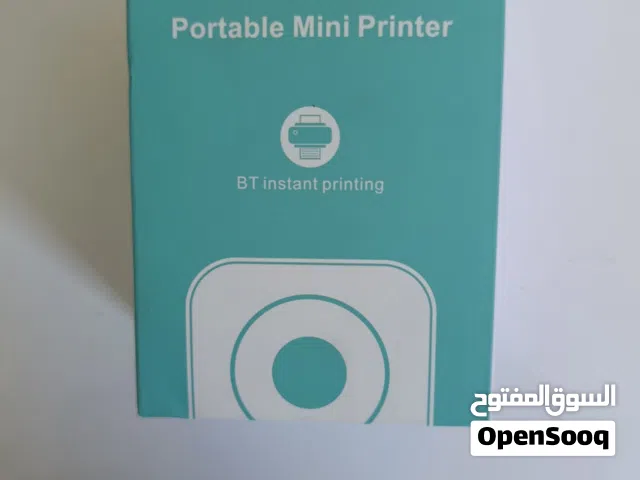 طابعة صغيرة تطبع جميع انو الشغلات من صور الى كتابات وغيرها