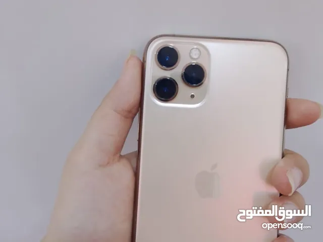 “iPhone 11 Pro ذهبي – استعمال بنات نظيف جداً – السعر 280 ألف فقط