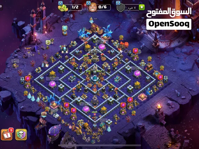 قرية تاون 13 و قابلة لتطور ل تاون 14 / Town Hall 13 village, upgradable to Town Hall 14