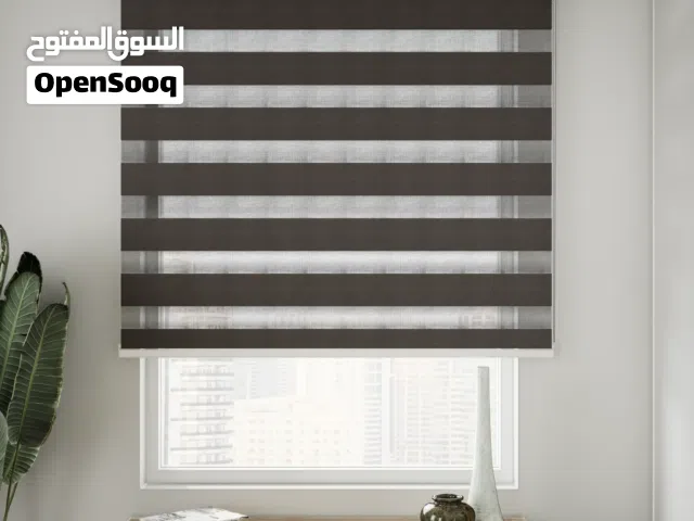 ستائر رول وزيبرا عازل للشمس والحرارة Roller and Zebra Blinds – Sun and Heat