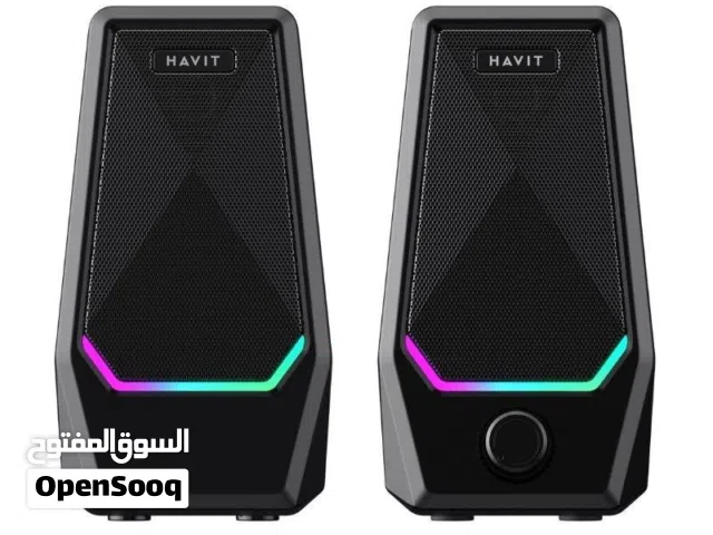 مكبر صوت هافيت SK768 USB2.0 باللون الأسود (التوصيل مجاني حصرا )