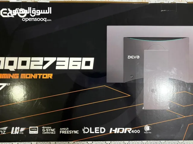 Devo Gaming Monitor - DQO27360 - 27"  QD-OLED 2K (1440p) 360hz 0.03ms