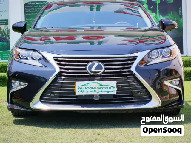 لکزس ES 350 موديل 2018 وارد أمريكي ممشی قلیل حادث بسيط لاتفوت الفرصه و بادر بالحجز..................