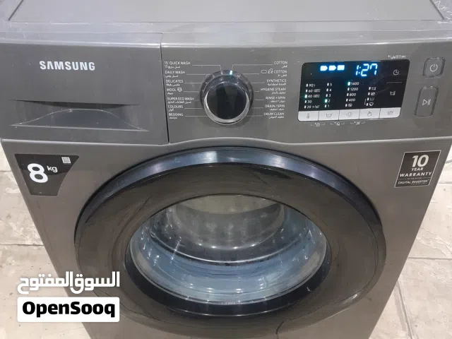 غساله اتوماتيك سامسونج 8كيلو ممتازه بالمهبوله