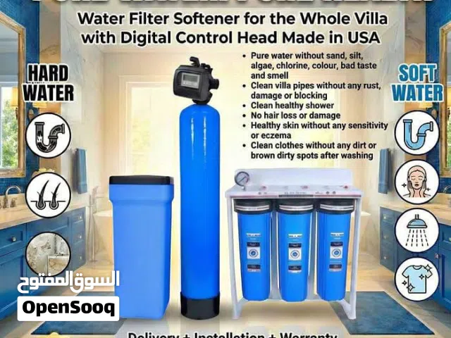 Whole-House Water Filtration & Softener System for Villas in UAE