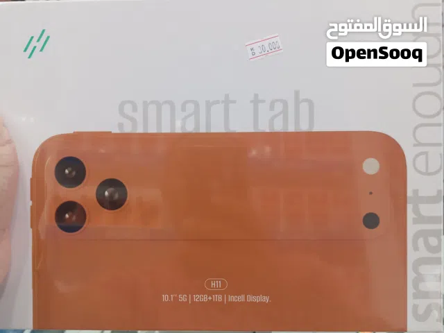 smart tab  11 H 12 GB 1TB 8000mah