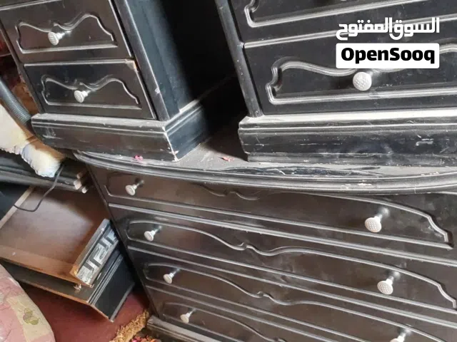 غرفة نوم للبيع زان اسود كنق وطقم كورنار دب مريح