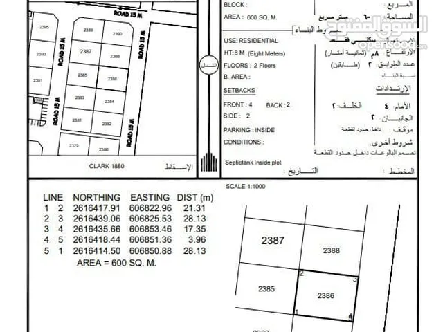 ارض سكنية وسطية للبيع في الشخاخيط بركاء- مباشره من المالك