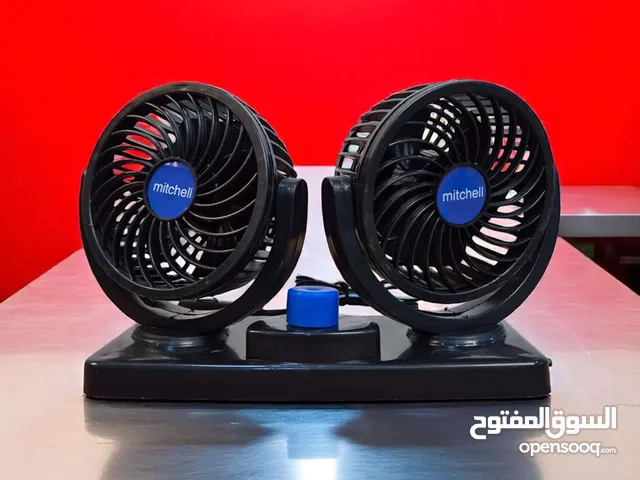 مروحة سيارة مزدوجة الرأس - Mitchell Mars-304 الاستخدامات: تبريد فعال داخل السيارة أثناء القيادة في