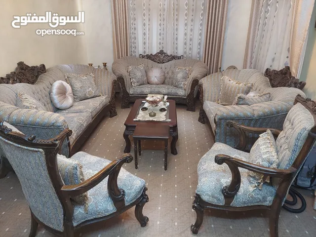 طقم كنب 9 مقاعد خشب زان