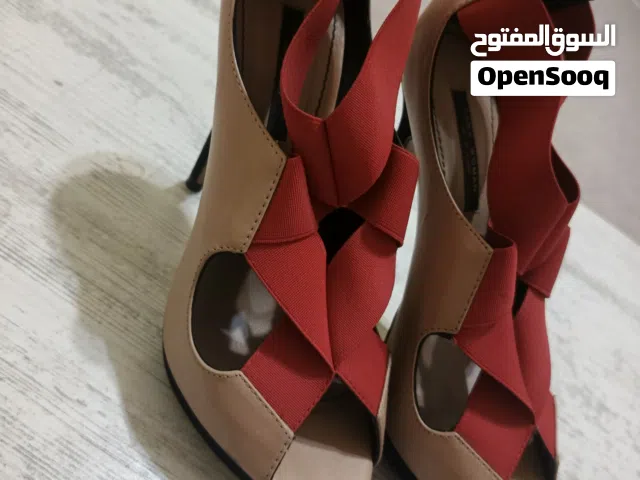 صندل كعب عالي اصلي ماركة زارا اشي فاخر