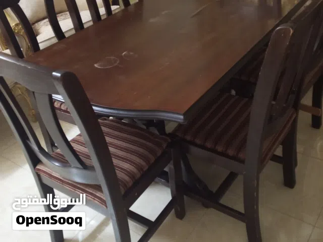 طاولة سفرة 6 كراسي للبيع