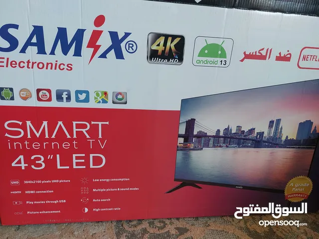 Samix Smart 43 inch TV in Amman