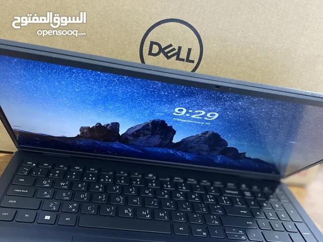 لابتوب ديل شبه جديد للبيع لم يستخدم كثيراً