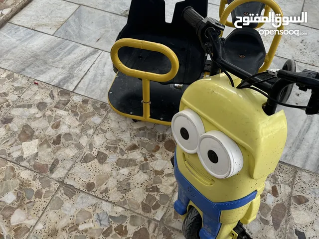 دراجة سكوتر ثلاثي المقعد شحن ام بي ثري بايسكل اطفال مقعدين مع مسيقى شغالة