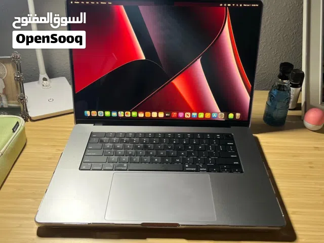 MacBook Pro 2021-16in - M1 Pro - 16GB RAM - 512SSD