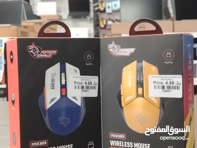 Porodo Gaming Wireless Mouse Gaming Design DPI 1600
