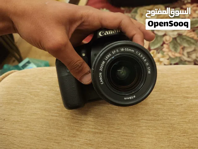 كيمره كانون 80d بدون عدسه ب430دولار  شتر 110الف