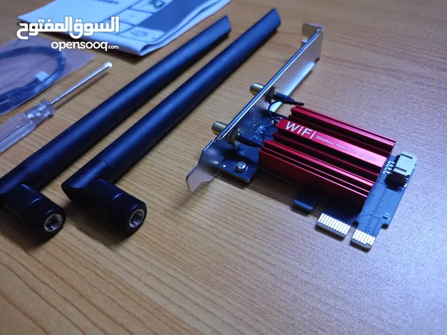 كارت وايفاي pcie x1 1200Mbps Wi-Fi 802.11ac & Bluetooth 4.0 للديسكتوب