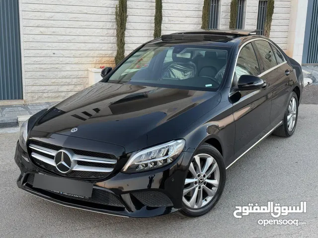 Mercedes C200 model 2019 Black full panorama for sale