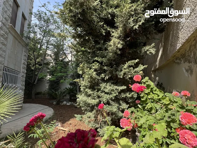 شقة فارغة للايجار ارضي مع حدائق قرب خاشوقه 9400د