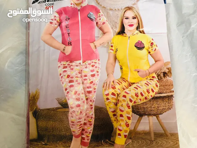 بيجامات حريمي تحفه وخفيفه وسعرها ولا حاجه وخامتها تحفه جداا عروض متتفوتش من شركه الجوهرة وبس