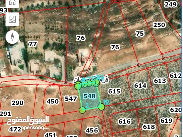Residential Land for Sale in Amman Husban
