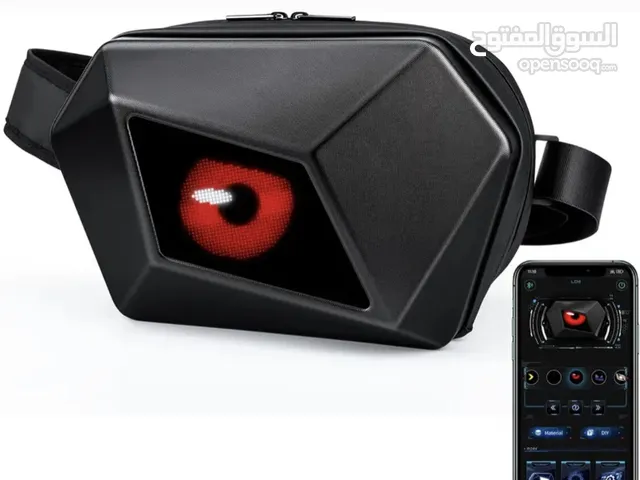 Led bag شنطة مع شاشة Led screen bag with customisable pictures and videos