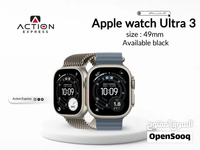 APPLE WATCH ULTRA 3 ( 49MM ) NEW // ابل واتش الترا 3 حجم 49مم الجديده كليا