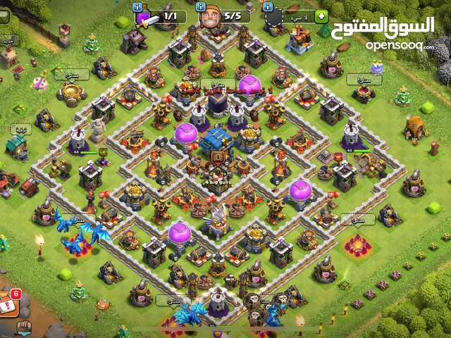 حساب كلاش اوف كلانس للبيع