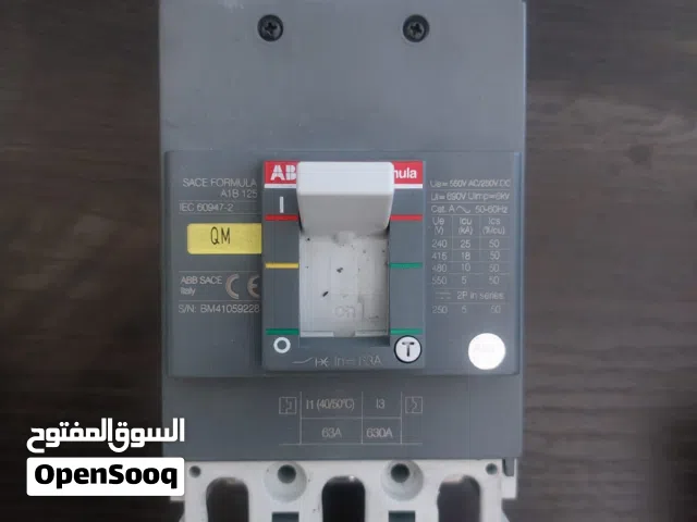 قواطع كهرباء3,ABB فاز شنايدر،ووستنجهاوس عدد الكترونيABB