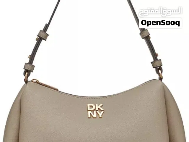 حقيبة كتف DKNY Remy الأصلية – Light Taupe  أناقة عصرية لكل يوم