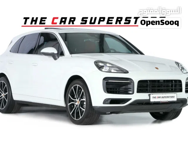 Porsche Cayenne S-GCC-Warranty with Al Nabooda-FSH-Red Leather Interior-BOSE Sound system