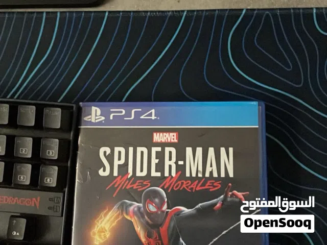 شريط سبايدرمان مايلز موراليس سوني 4  Spider-Man Miles Morales PS